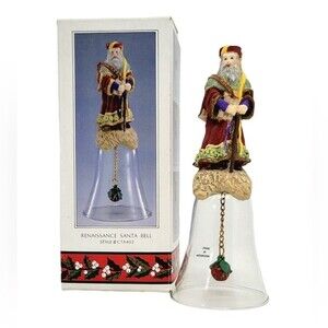 Novelino Renaissance Santa Bell Christmas holiday